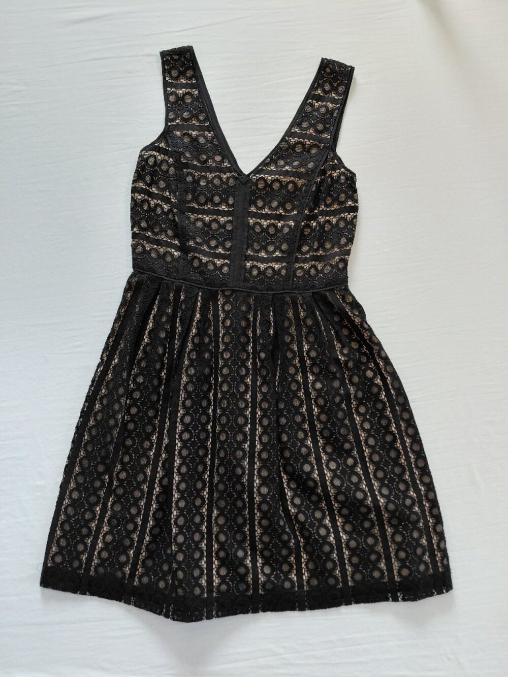 Loft size 4 black dress